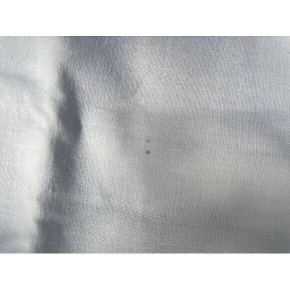 Vintage 1950s Cotton Tablecloth Napkin Set Embroidered Butterfly - Picture 10 of 15